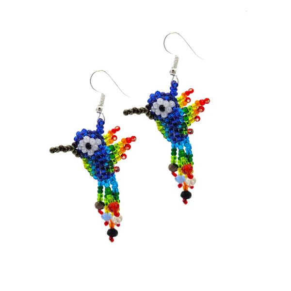 Picture of mini hummingbird earrings