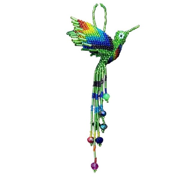 Picture of beaded crystal bird ornament