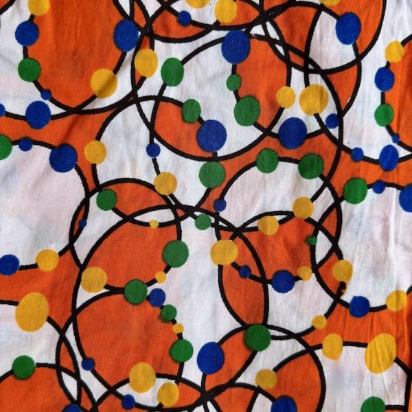 Picture of wax print cotton fabric