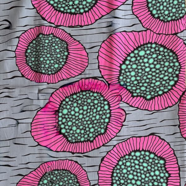 Picture of wax print cotton fabric