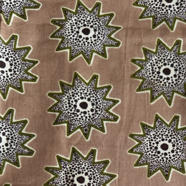 Picture of wax print cotton fabric