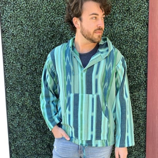 Picture of baja cotton hoodie - men's