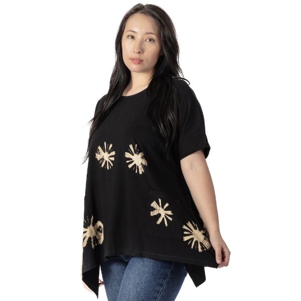 Picture of cotton starburst top
