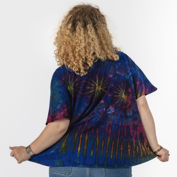 Tie Dye Dolman Sleeve Top