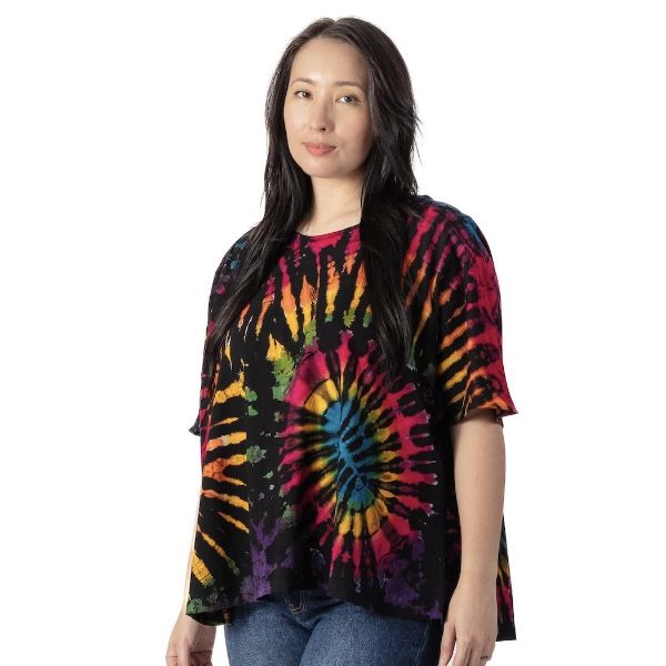 Picture of flowy tie dye top