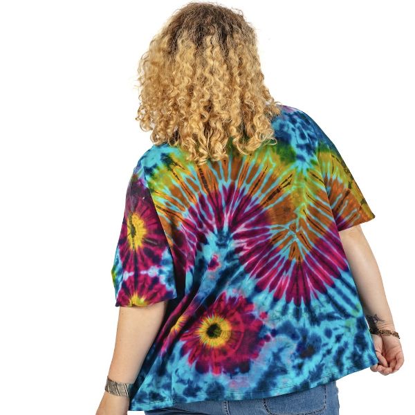 Tie Dye Dolman Sleeve Top
