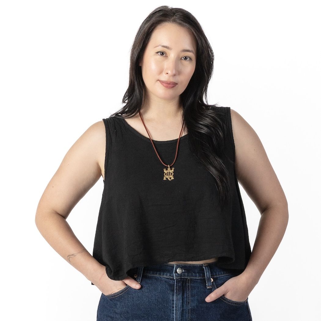 Flowy Flared Cropped Tank Top