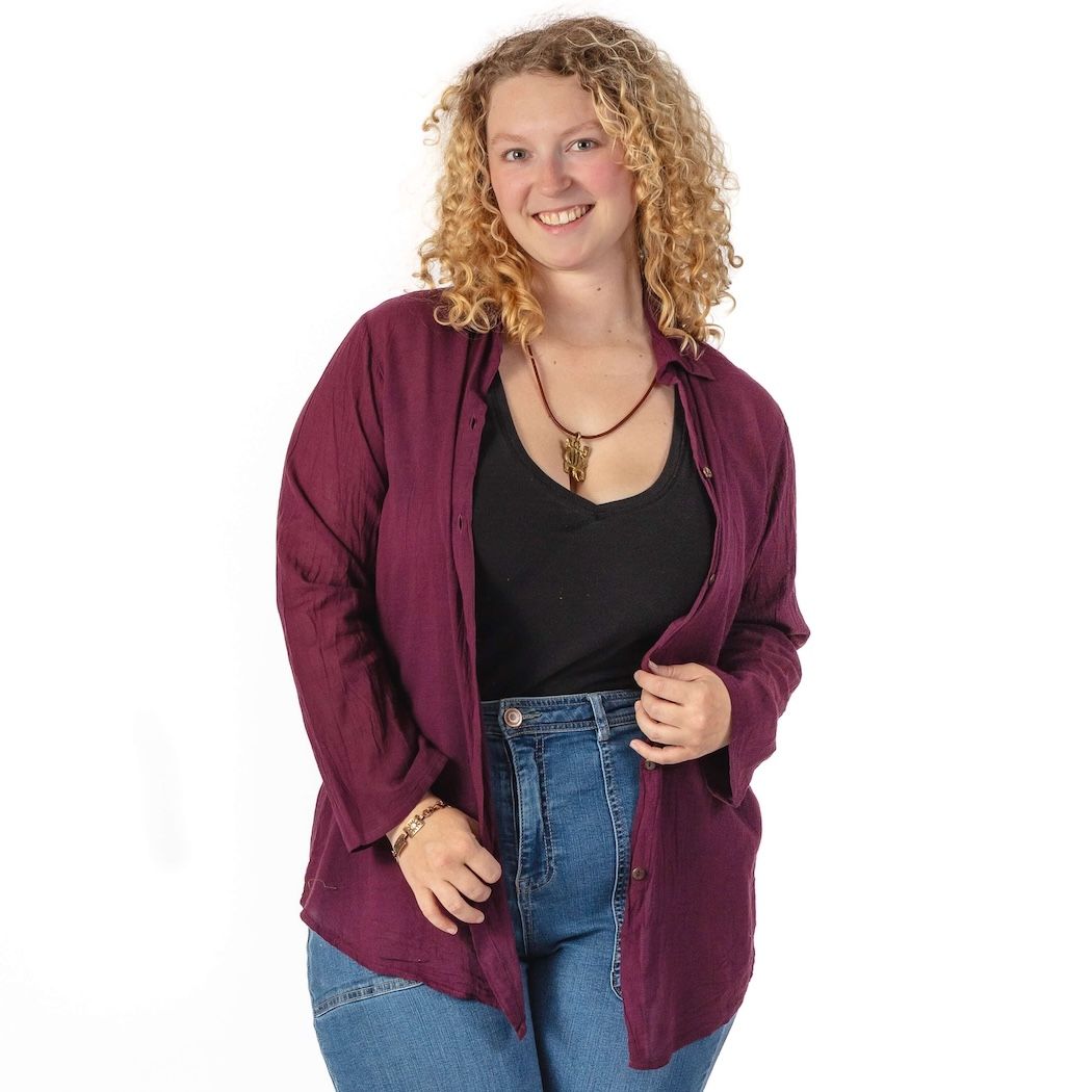 Long Sleeve Coco Button Up Shirt