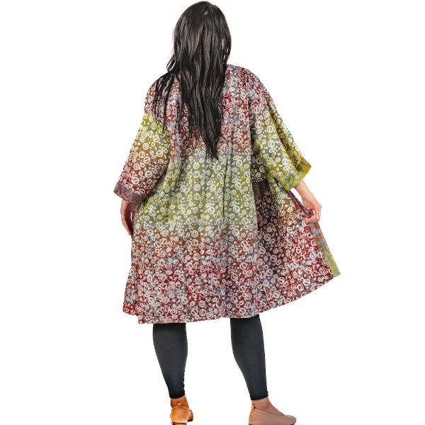 Picture of cotton batik robe