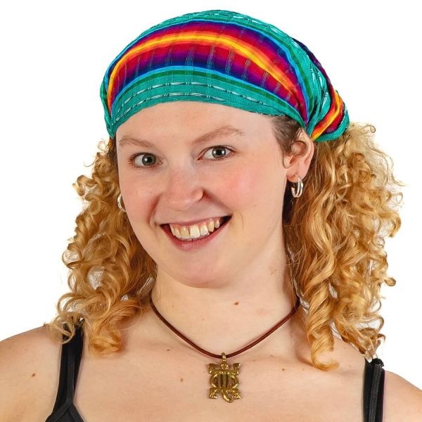 Picture of loose weave headwrap