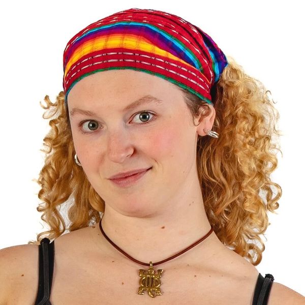 Picture of loose weave headwrap