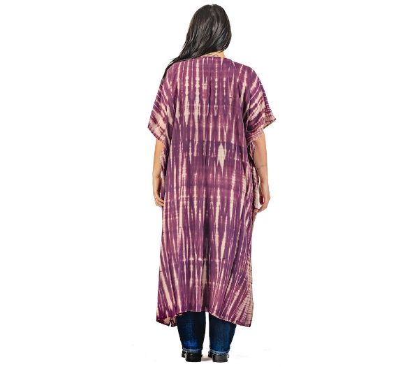 Picture of lainie tie dye kimono