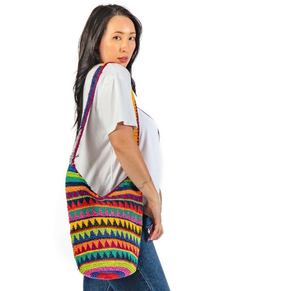Picture of crocheted carryall bag - large