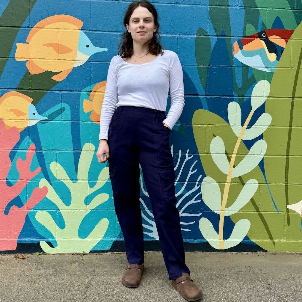 Picture of cotton cargo pants