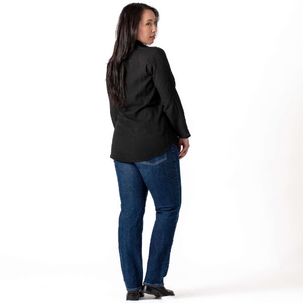 	Long Sleeve Coco Button Up Shirt