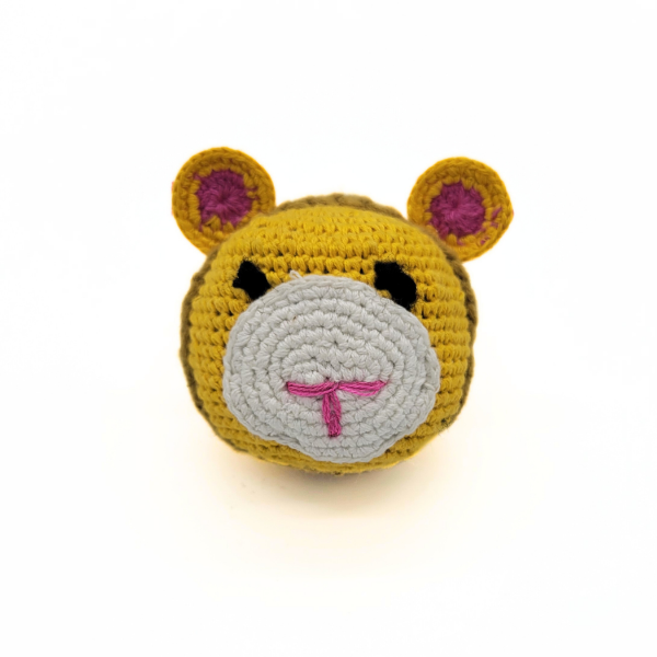 Picture of crochet animal ball