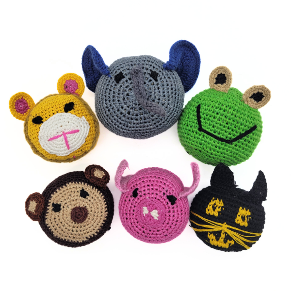 Picture of crochet animal ball