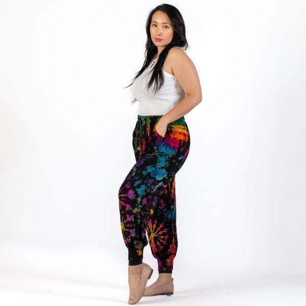 Rainbow Jenny Tie Dye Jogger Pants