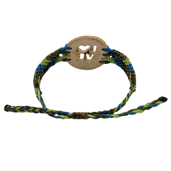 Picture of coco multi macrame bracelet - love