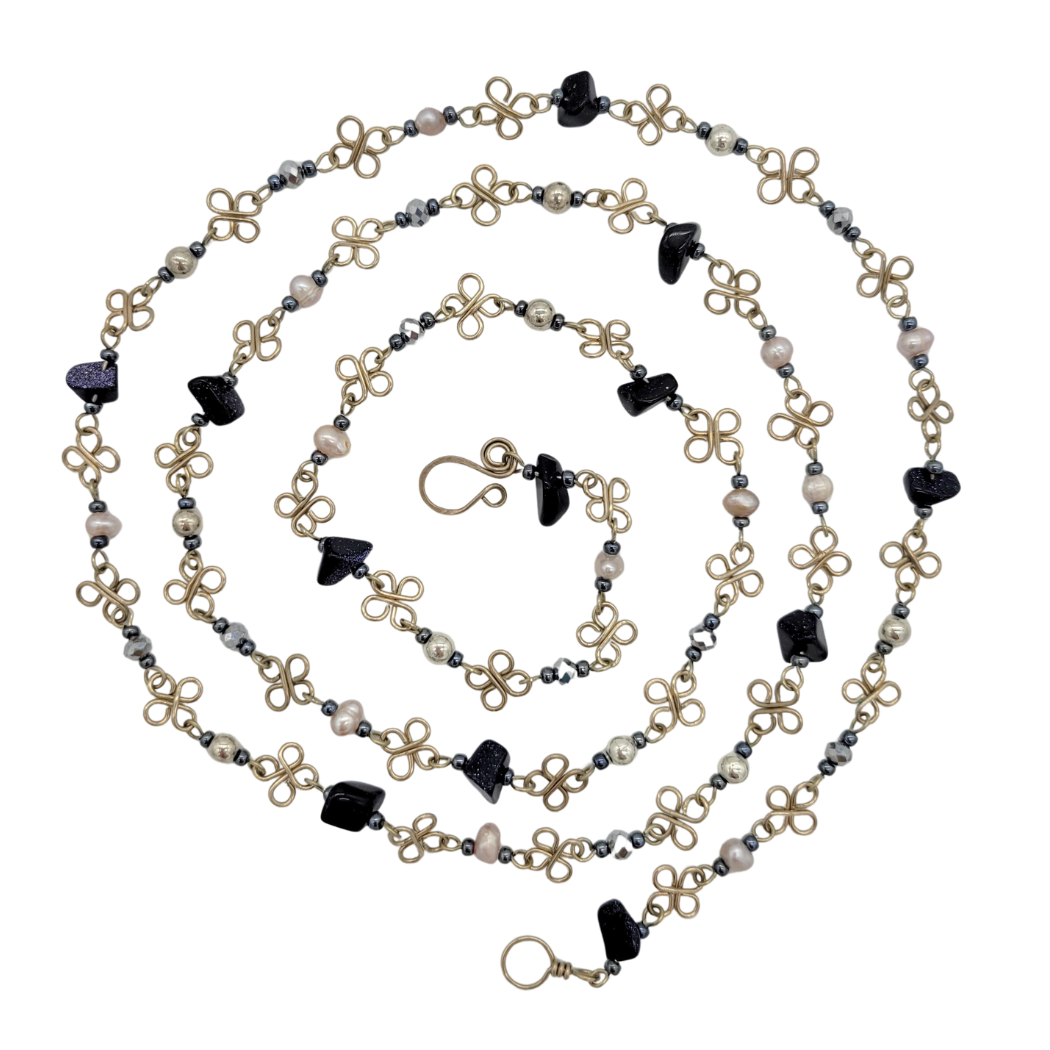 Picture of cadena princess wire necklace