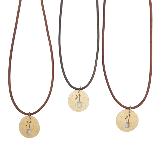 Picture of coco leather necklace
