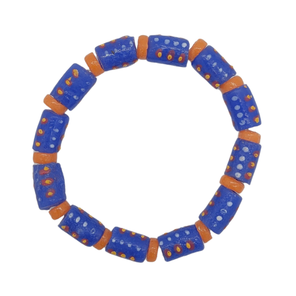 Picture of glass bead stretch bracelet