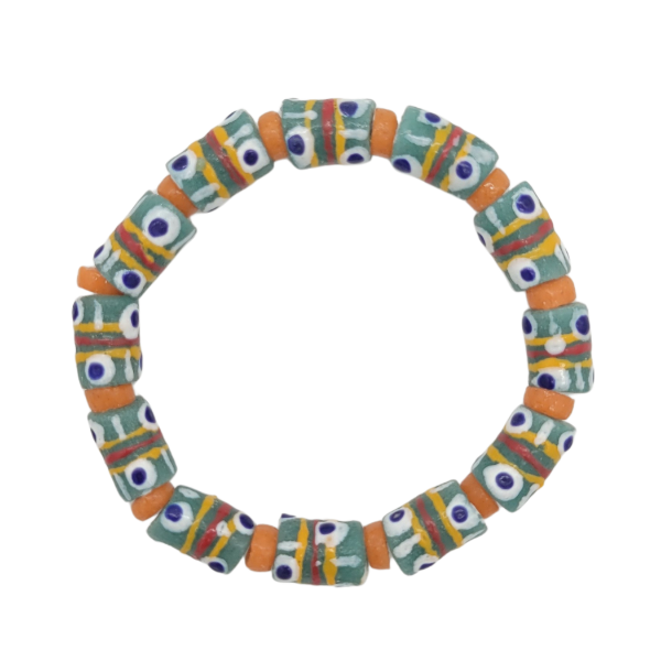 Picture of glass bead stretch bracelet