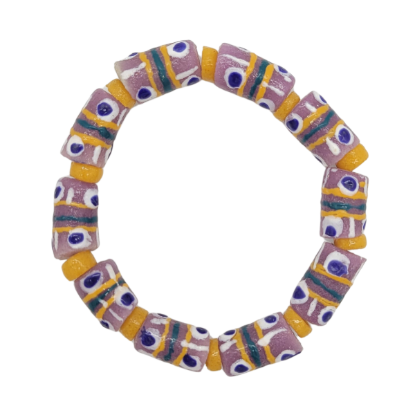 Picture of glass bead stretch bracelet