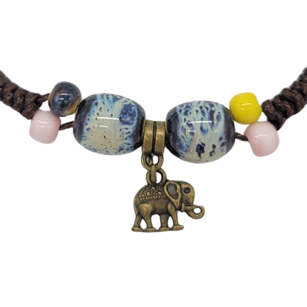 Picture of elephant charm bracelet