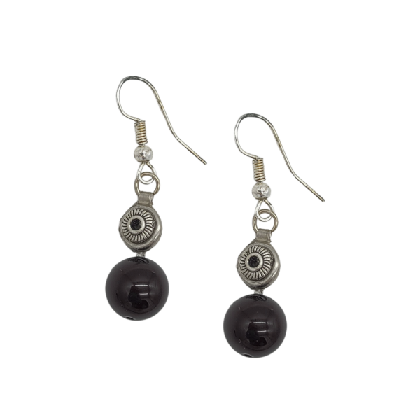 Picture of gemstone earrings