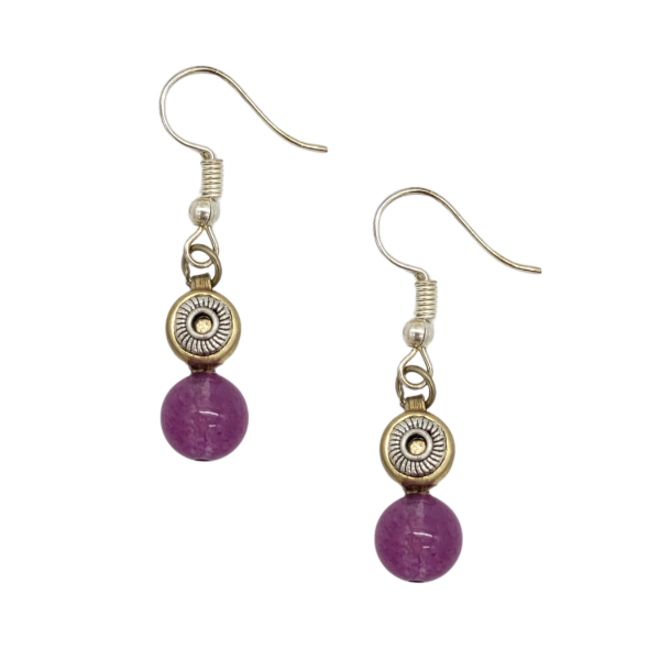 Picture of gemstone earrings