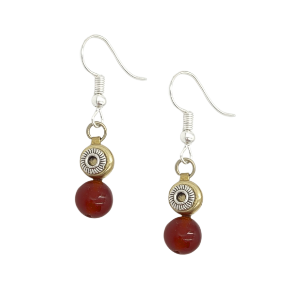Picture of gemstone earrings