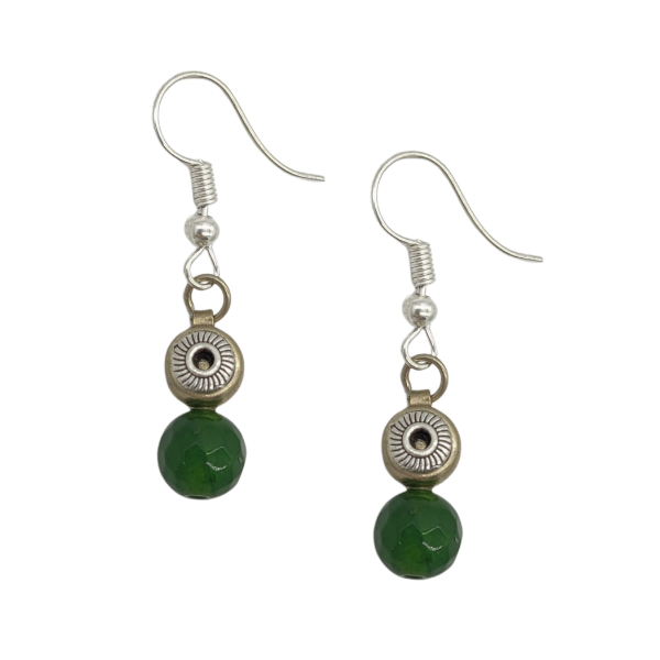 Picture of gemstone earrings