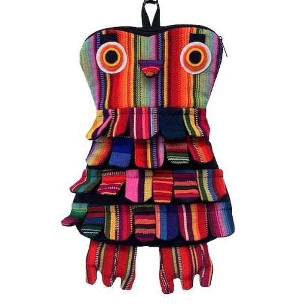 Picture of striped owl backpack