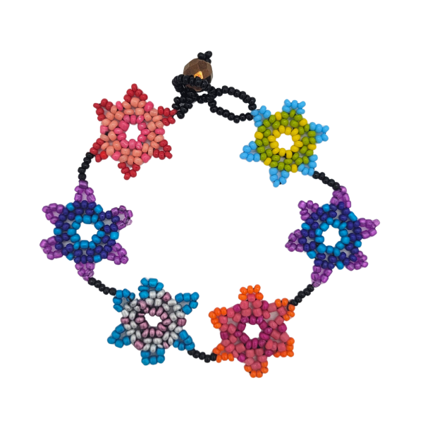 Picture of beaded blossom bracelet