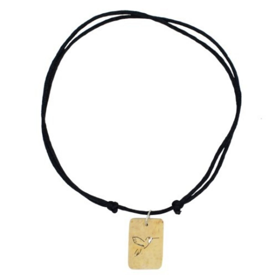 Picture of coco corded necklace - hummingbird