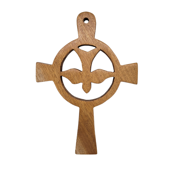 Picture of hand-carved wooden cross