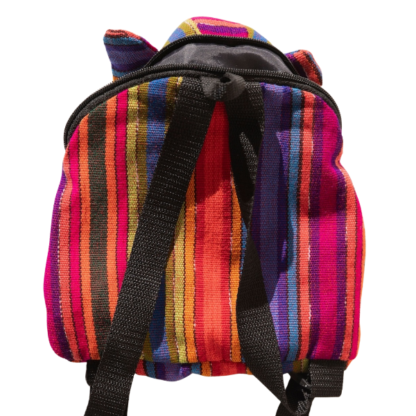 Picture of striped rabbit backpack
