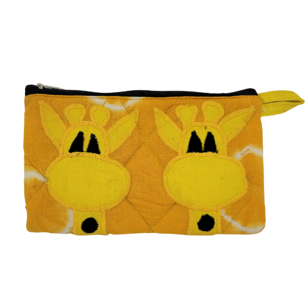 Picture of emma's quilted cotton pouch