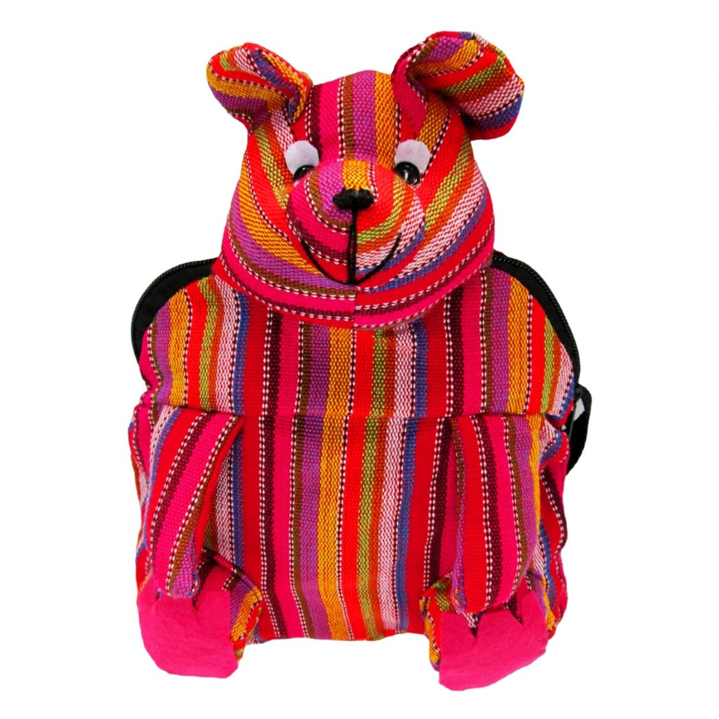 Picture of striped bear backpack