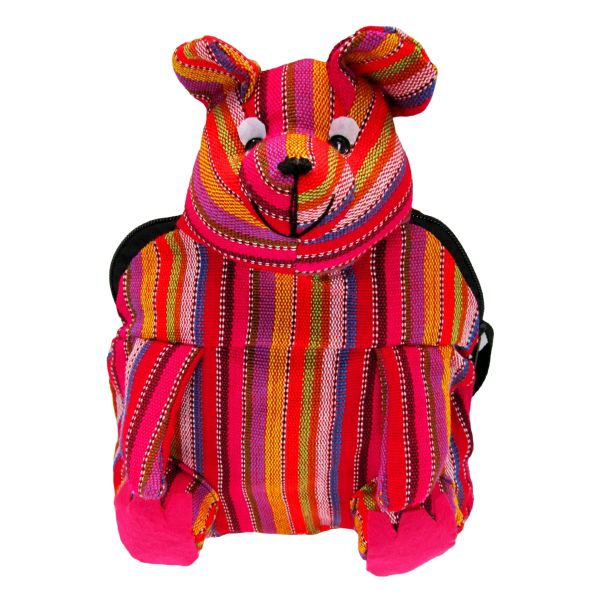 Picture of striped bear backpack