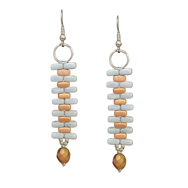 Picture of graffiti crystal earrings