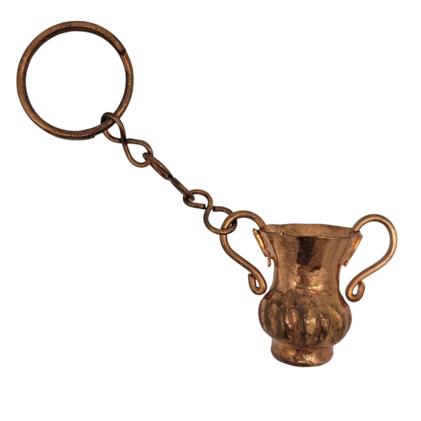 Picture of copper keychain