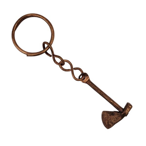 Picture of copper keychain