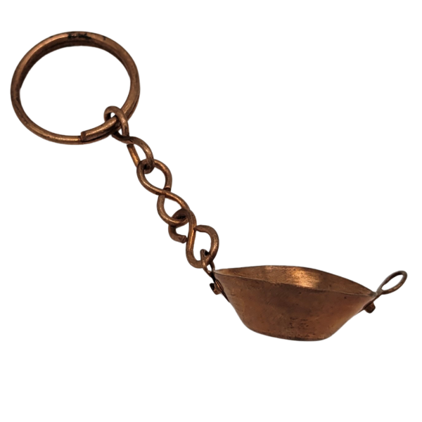 Picture of copper keychain