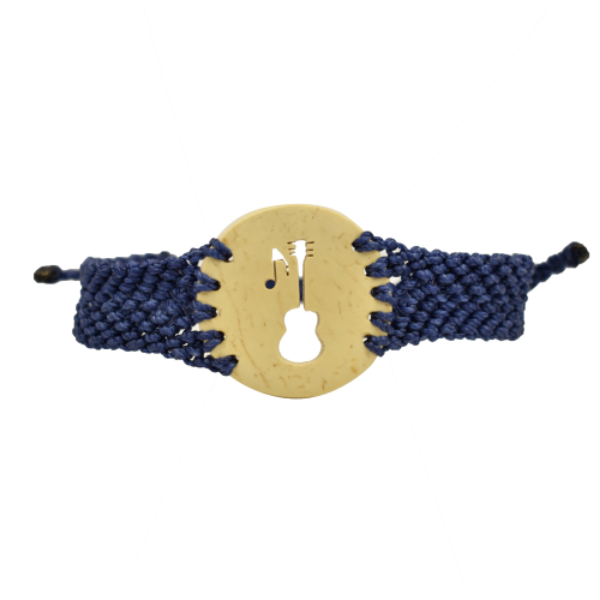 Picture of coco macrame bracelet - guitar