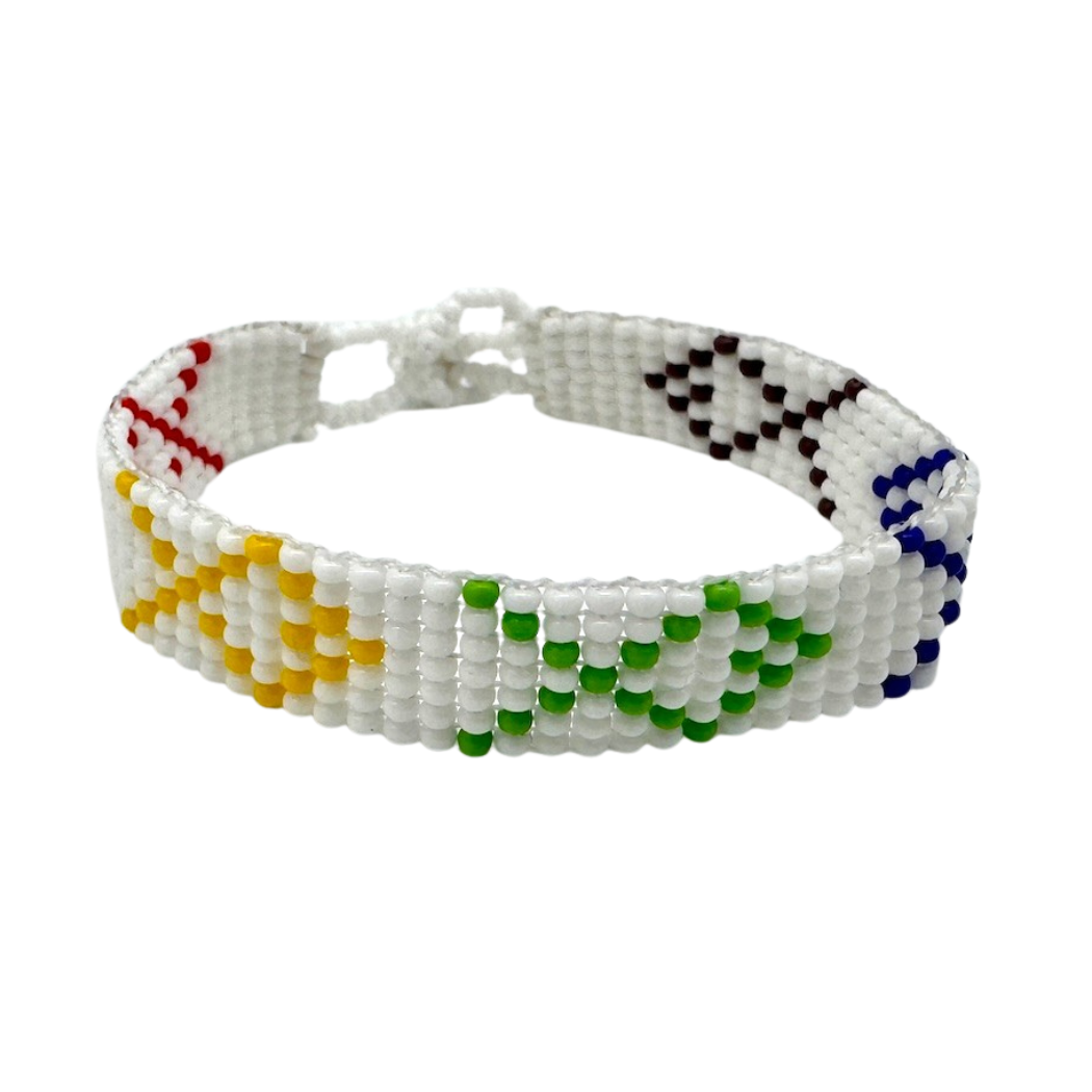 Picture of fish beaded bracelet