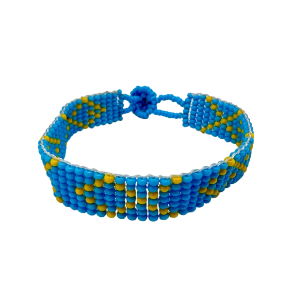 Picture of fish beaded bracelet