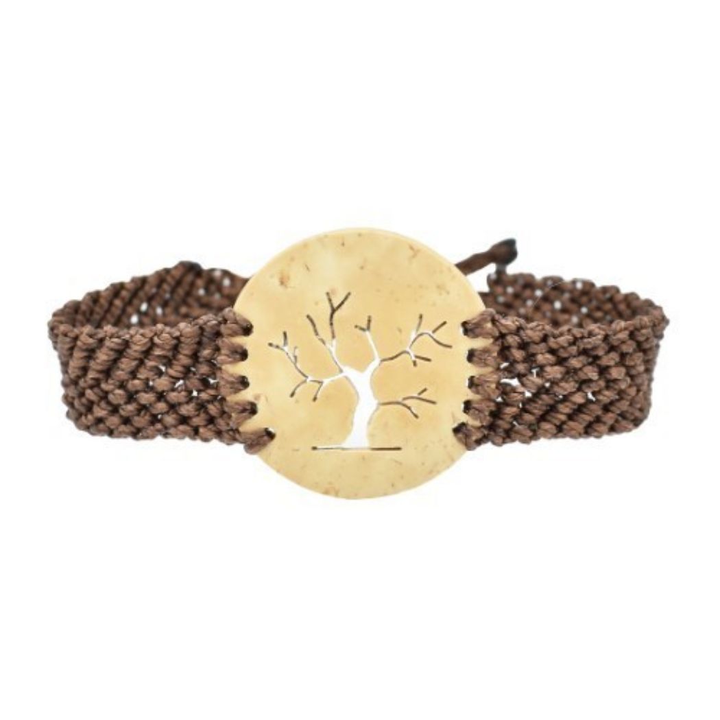 Picture of coco macrame bracelet - tree