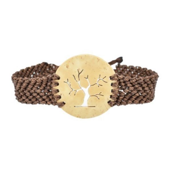 Picture of coco macrame bracelet - tree
